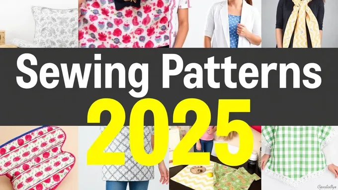 Download Free 2025 Sewing Patterns PDF for Sewing Projects