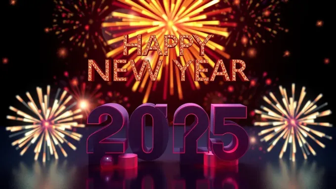 Download Happy New Year 2025 Wallpaper