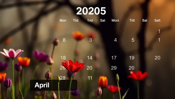 Download Printable April 2025 Calendar Now Available