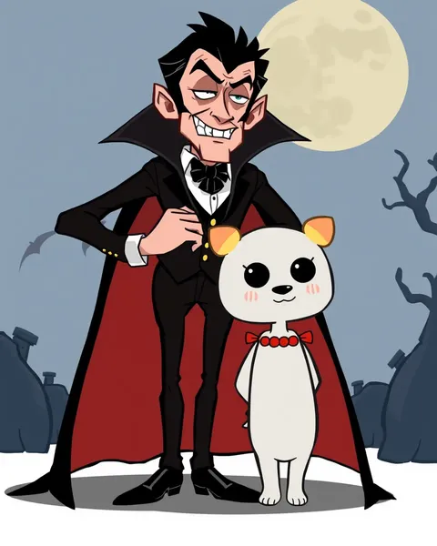 Dracula Cartoon Images for Animation Fans