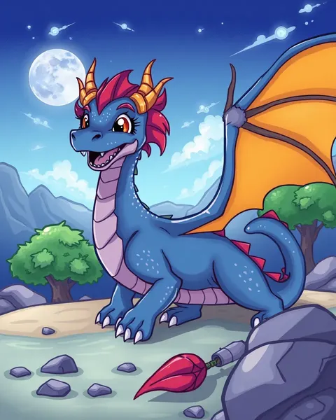 Dragon Cartoon Pictures for Fantasy Lovers