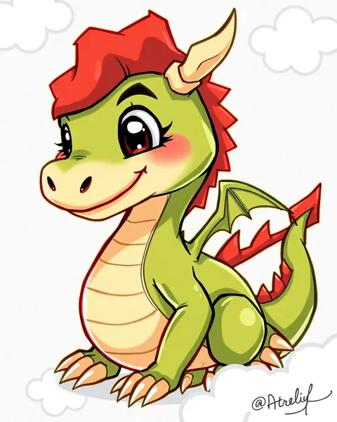 Dragon Cartoon Pictures to View