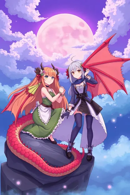 Dragon Girls Unite for Epic Adventures Together