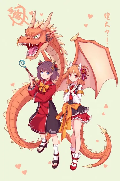 Dragon Girls Unite for Epic Adventures Together