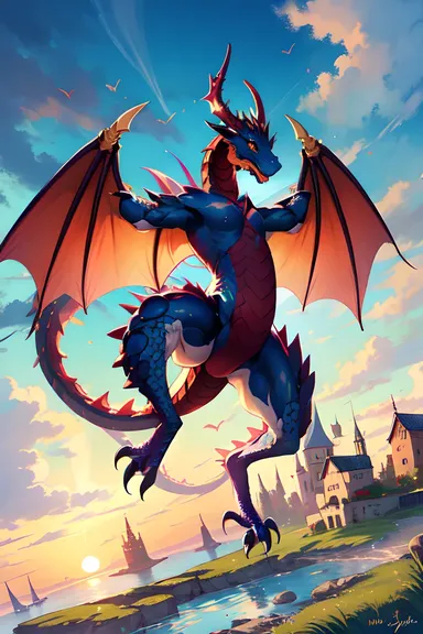 Dragon Pictures Animated with Brave Heroes