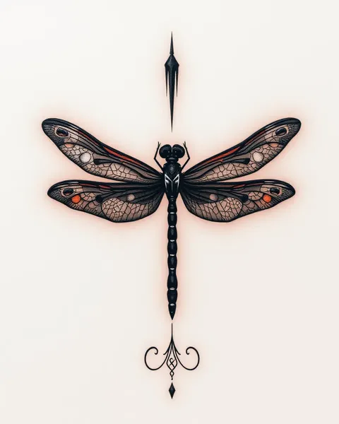 Dragonfly Tattoo Symbolism and Its Spiritual Significance