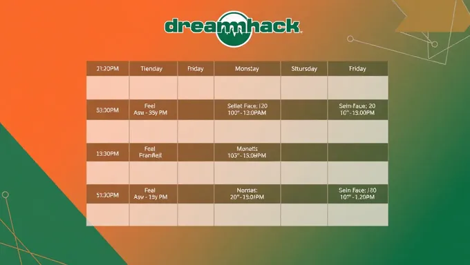 Dreamhack Dallas 2025 Schedule Released