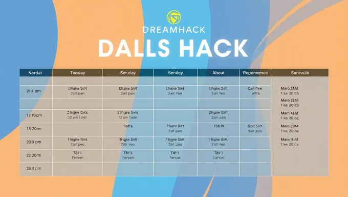 Dreamhack Dallas 2025 Schedule Schedule Revealed