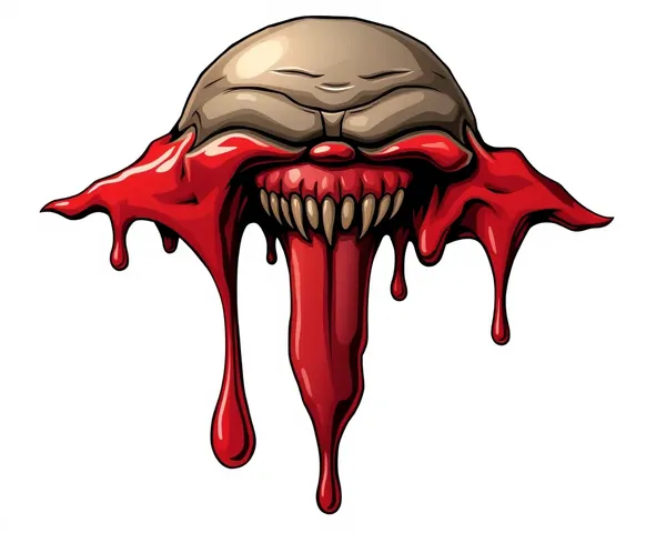 Dripping Blood PNG Image File Format Found