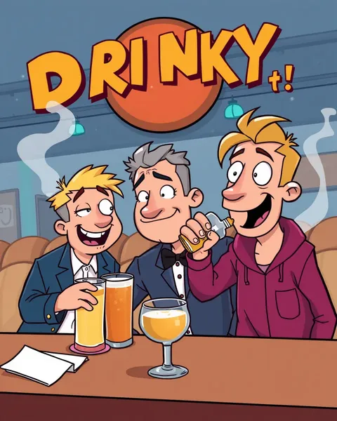 Drunk Cartoon Images Cause Controversy Online