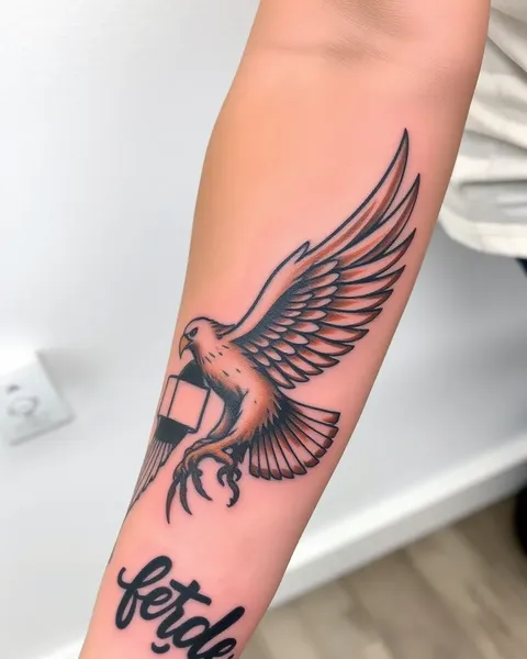 Eagle Forearm Tattoo Design Trends and Styles