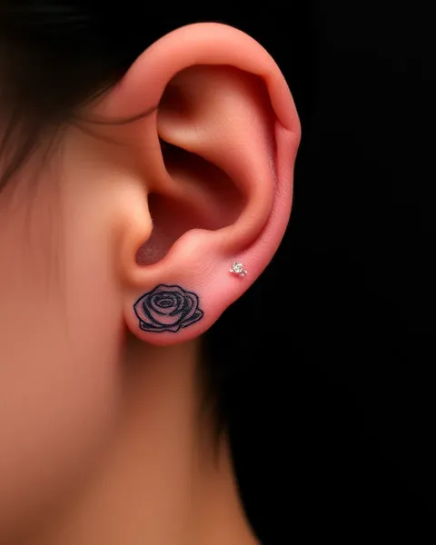 Ear Tattoo Ideas for the Bold and Confident