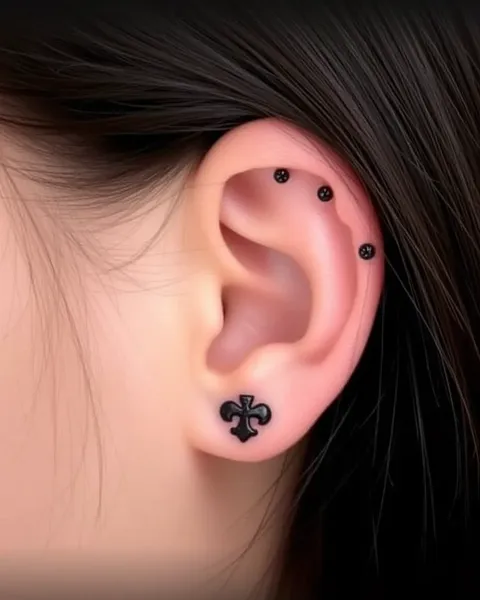 Ear Tattoo Ideas for the Daring and Adventurous