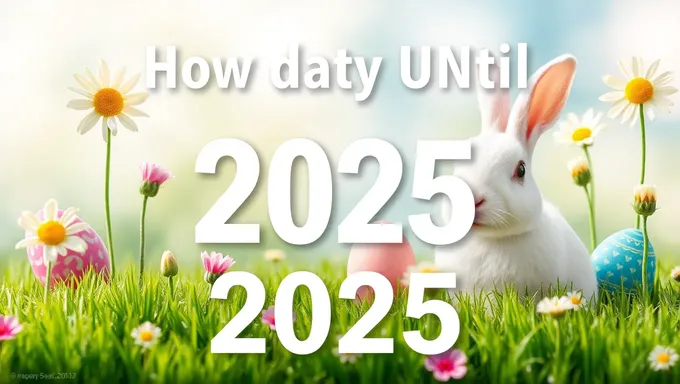 Easter 2025 Countdown: How Many Days Remain