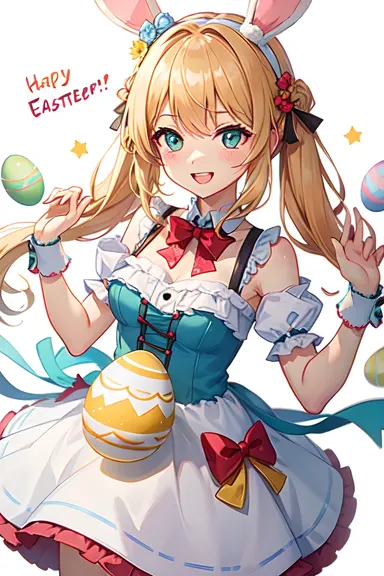 Easter Animated Images with Happy Easter Eggs