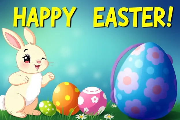 Easter Animated Images with Happy Eggs