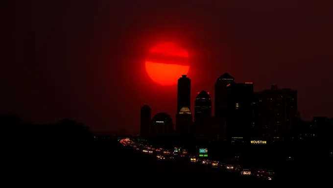 Eclipse 2025 in Houston: Time and Schedule