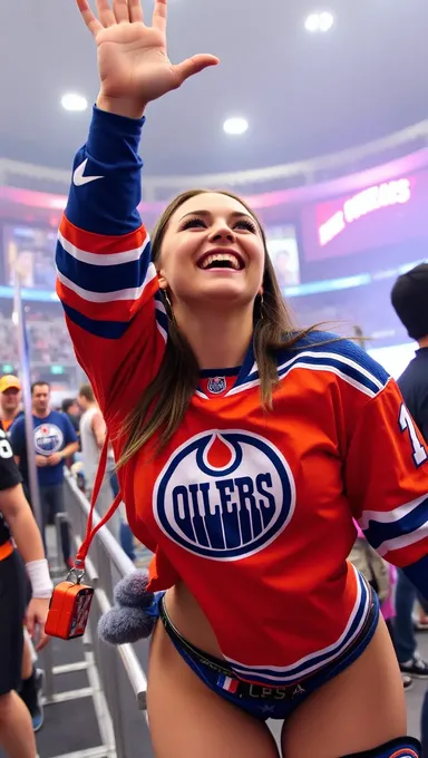 Edmonton Oilers Fan Boobs Unite