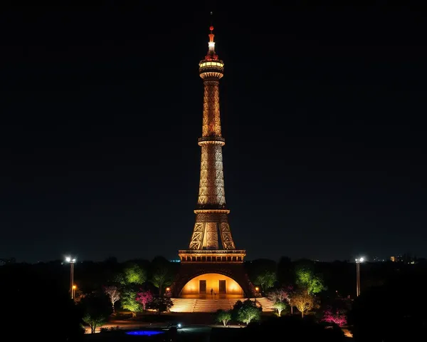 Eiffel Tower PNG Image File Located