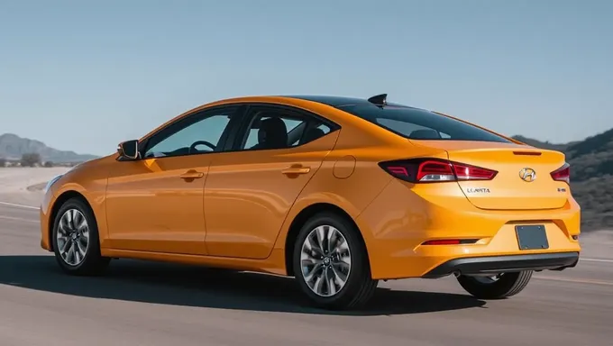 Elantra 2025 Exterior Design and Color Options