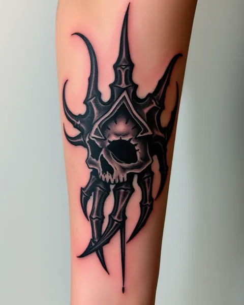 Eldritch Claw Tattoo for Men and Women