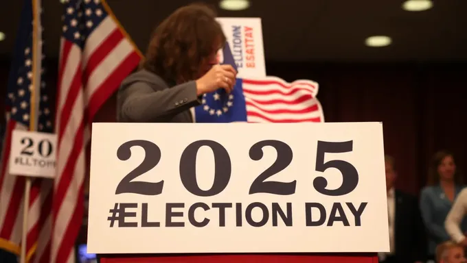 Election Day Arrives in 2025