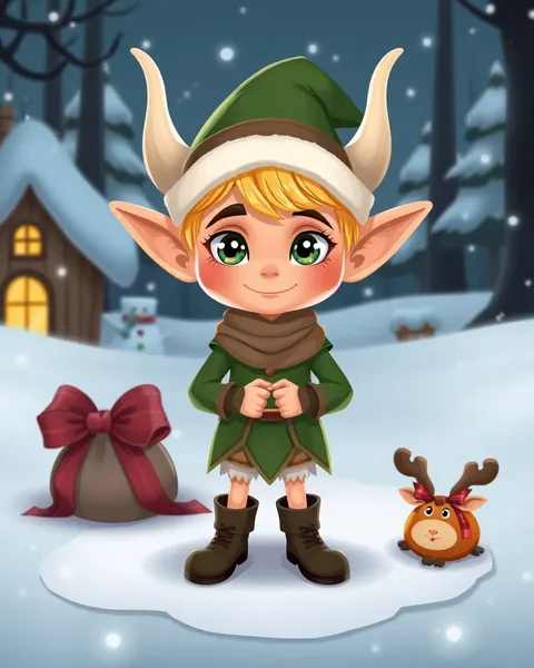 Elf Cartoon Image: A Whimsical World of Fantasy and Wonder