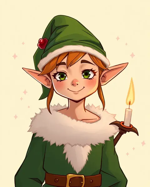 Elf Cartoon Image: A World of Whimsy and Fantasy Unfolds