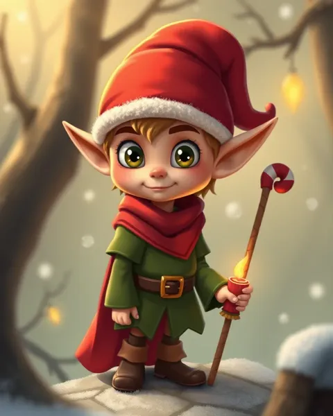 Elf Cartoon Image: Whimsical Illustrations of Magic and Fantasy