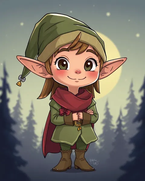 Elf Cartoon Image: Whimsical World of Fantasy and Imagination