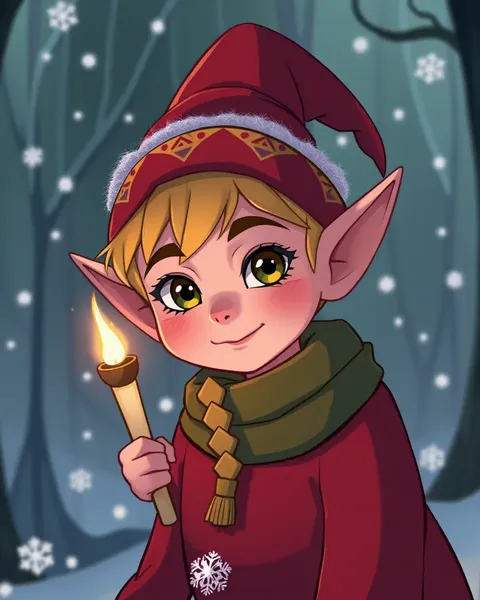 Elf Cartoon Pictures and Designs