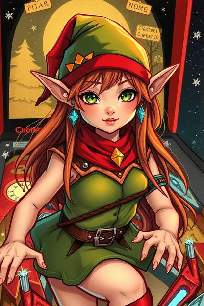 Elf Girl's Favorite Pinball Game is Fun