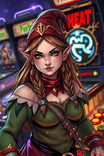 Elf Girl's Pinball Cheating Techniques