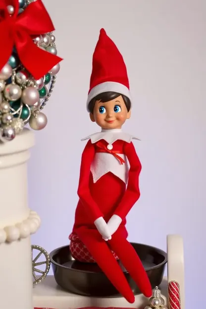 Elf on the Shelf Girl Brings Joy to Home