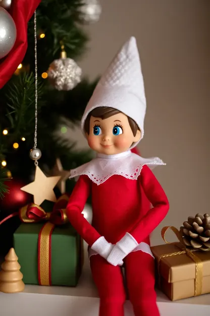 Elf on the Shelf Girl Reports to North Pole