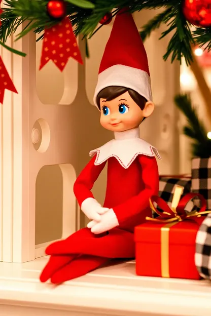 Elf on the Shelf Girl Watches Over Children