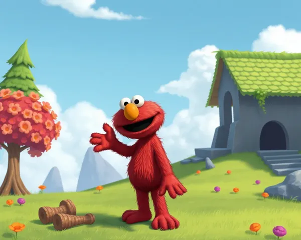 Elmo PNG Extension Used in Digital Graphics