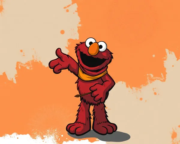 Elmo PNG File Type Used in Graphic Design