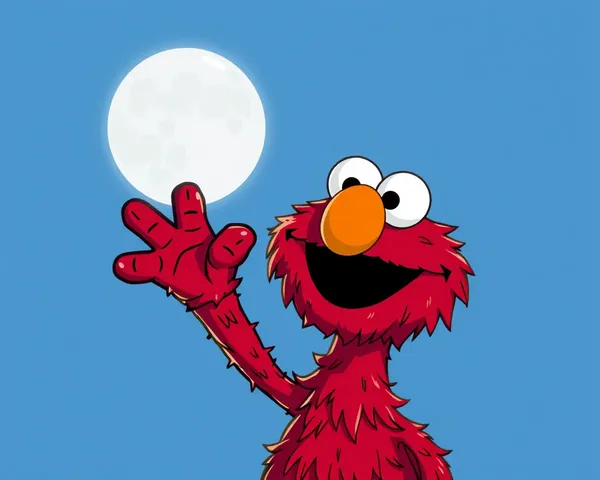 Elmo PNG Image Format Used in Digital Media