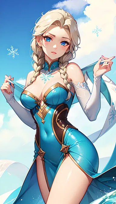 Elsa's Hentai Adventure Unfolds