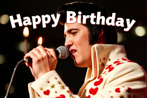 Elvis Happy Birthday Images for a Music Legend