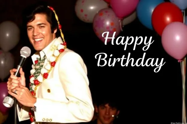 Elvis Happy Birthday Pictures Celebrate King's Special Day