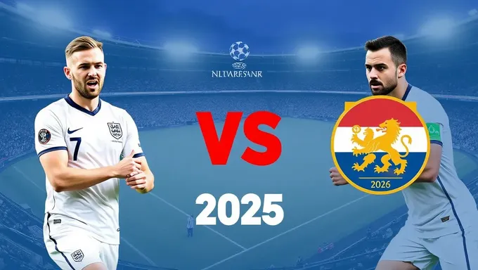 England vs Holland 2025 Date Confirmed for International Football