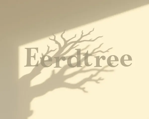 Erdtree Logo Shadow in PNG Format Found