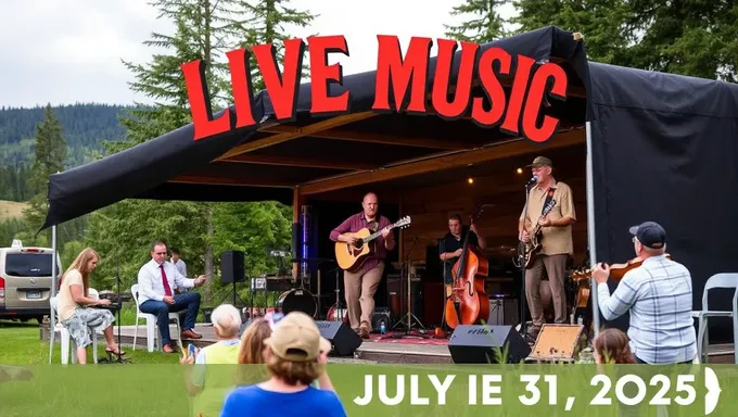 Evergreen Live Music Company's July 31, 2025 Concert