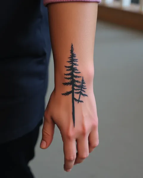 Evergreen Tattoo Art for the Free Spirit