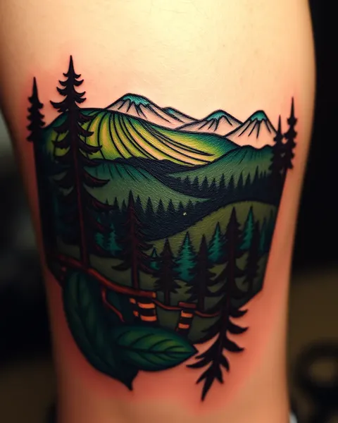 Evergreen Tattoo Designs for the Unique Individual