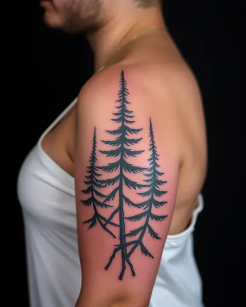 Evergreen Tattoo: A Unique and Timeless Body Art Design