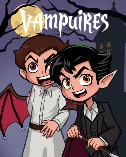 Famous Cartoon Images of Vampires in Pop Culture