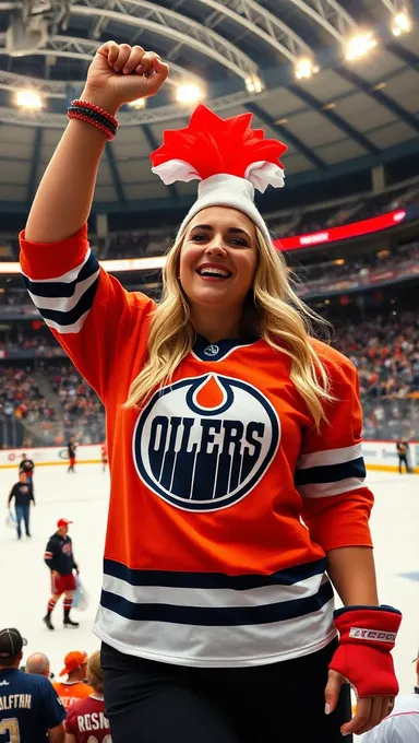 Fan Boobs of Edmonton Oilers Unite